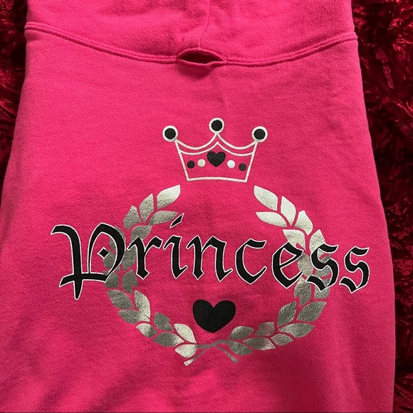 Old Navy Hot Pink Princess Sweatshirt - Picture 7 of 11
